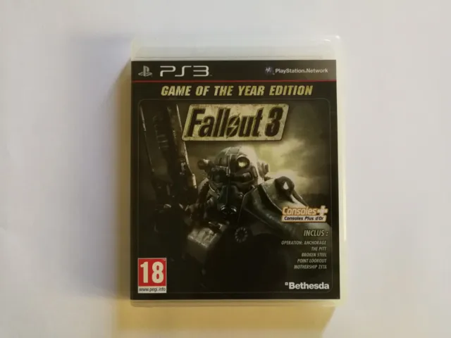 Fallout 3 Game Of The Year Edition Pal Fr Eng Ps3