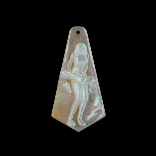 CARVED MOP STONE Girl Bead GM055007 $2.99 - PicClick