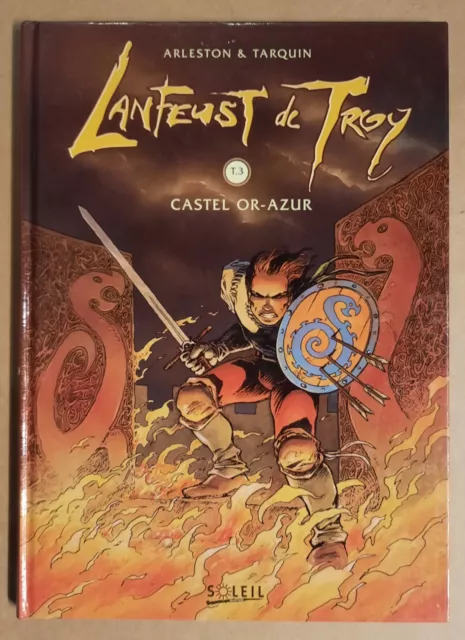 Tarquin Arleston LANFEUST DE TROY tome 3 Castel Or-Azur EO TBE