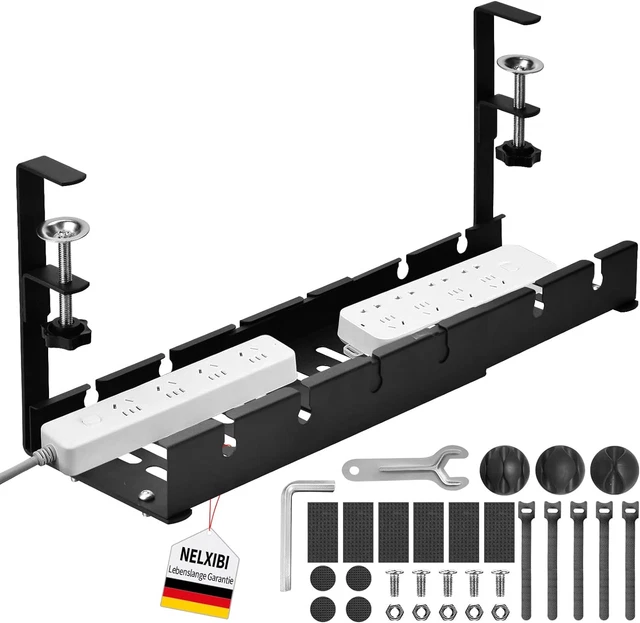 Canalina Passacavi, Cable Management, Nascondi Cavi, Passacavi Scrivania, Raccog