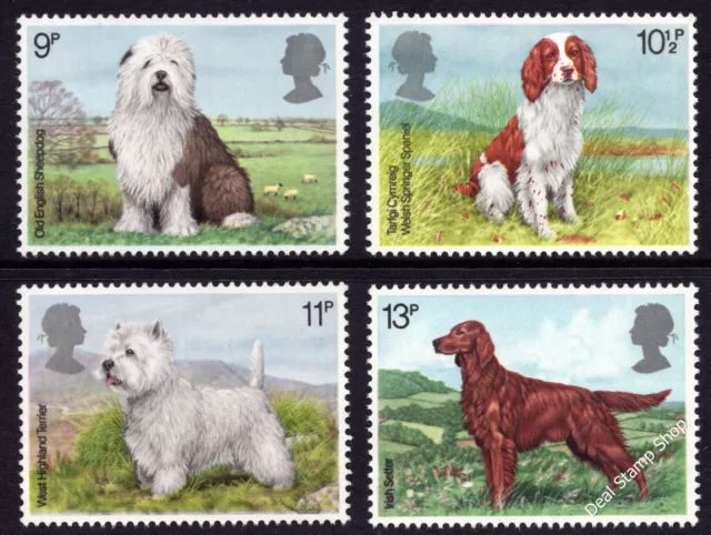 GB 1979 Dogs Complete Set SG1075-1078 Unmounted Mint MNH