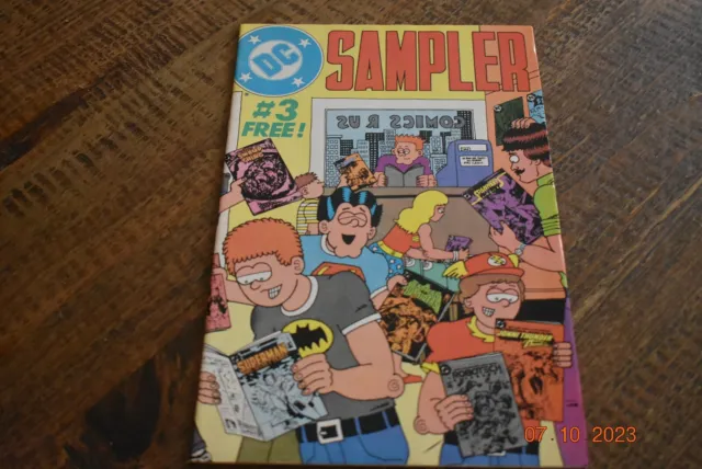 DC Sampler #3, 1984, DC comic, Swamp Thing, Atari Force, vf-