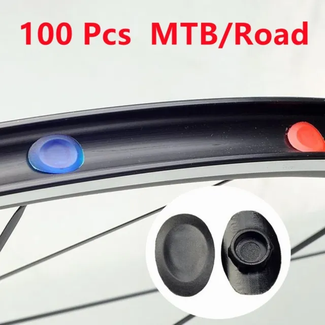 100pcs/bottle Bike Rim Plug ABS Plastic Bicycle Bike Tire Pad Hole Plugs
