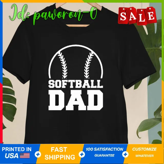 Softball Dad Tshirt, Softball Dad Like A Baseball Dad But With Bigger Balls T-sh