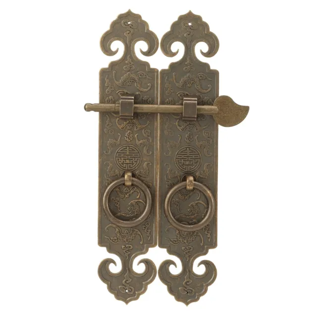Metal Door Handle Cast Iron Antique Style Rustic Barn ,Gate Pull, Shed, Cabinet 5