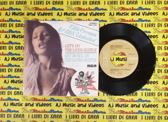 LP 45 7" EDDIE DRENNON & BBS UNLIMITED Let's do the latin hustle Get down 1976