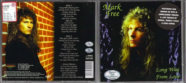 Mark Free - Long Way From Love 93年メロハー名盤 Mark Free – Long Way From Love – CD (Album), 1993 [r4934672