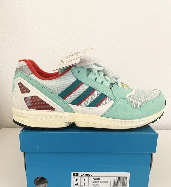 ✅ADIDAS ZX 9000 FU8403 GR. 42 BNWT no 8000 AQUA NEU MIT ETIKETTEN UND OG BOX✅