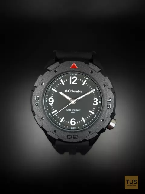 Columbia Trailhead Black CSS13- 001 Quartz 50m Men's Wristwatch RRP £75