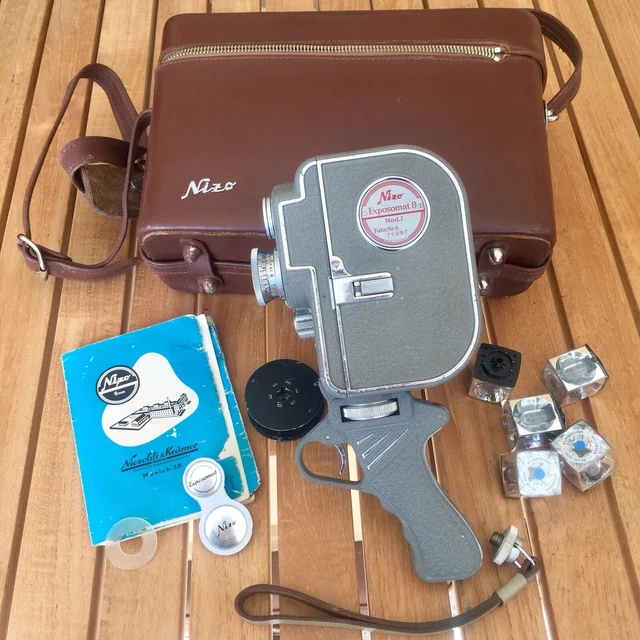 Nizo S800 Nizo S55 Top Brown NIZO S55 SUPER Film Camera, Camera