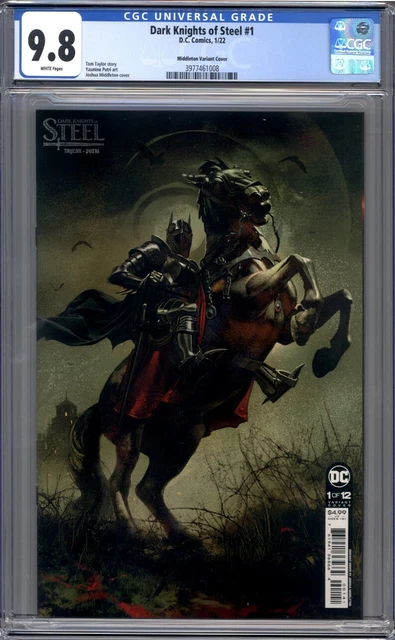 Dark Knights of Steel #1 Joshua Middleton Variant Batman DC Comics CGC 9.8