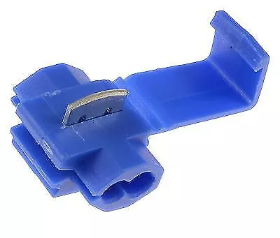 50 x Blue Scotch Lock Quick Splice Wire Crimp Connectors