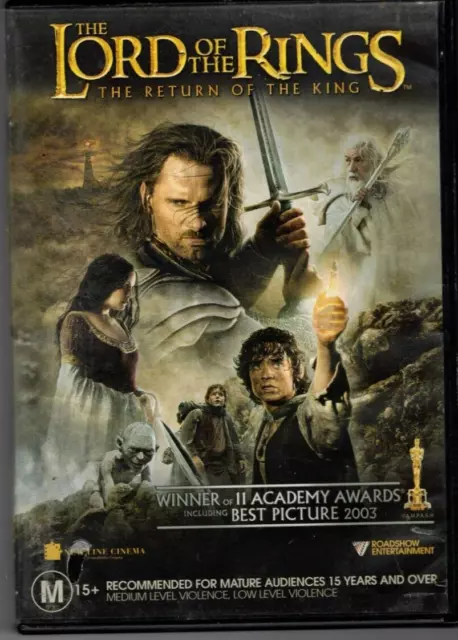 The Lord Of The Rings The Return Of The King    2 Disc Set    Region 4