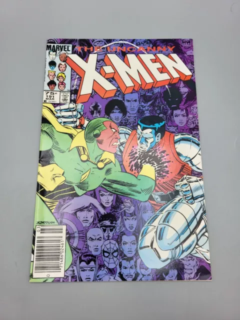 The Uncanny X-Men Vol 1 #191 Jan 1985 Raiders of the Lost Temple! Marvel Comic