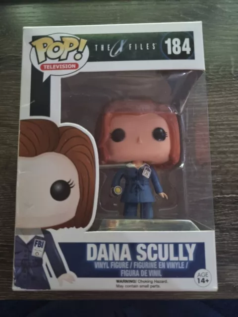 FUNKO POP! Television: The X Files 184#Dana Scully Exclusive Vinyl Action Figure