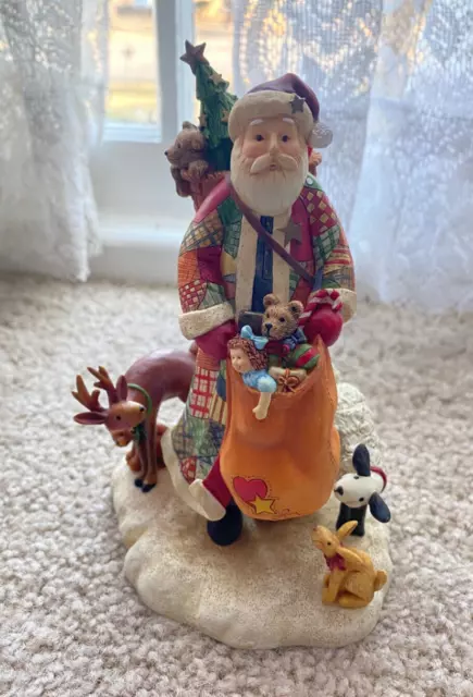 Lang & Wise Classic "Santa's Generosity" 1st edition 6" Figure Ellen Stouffer