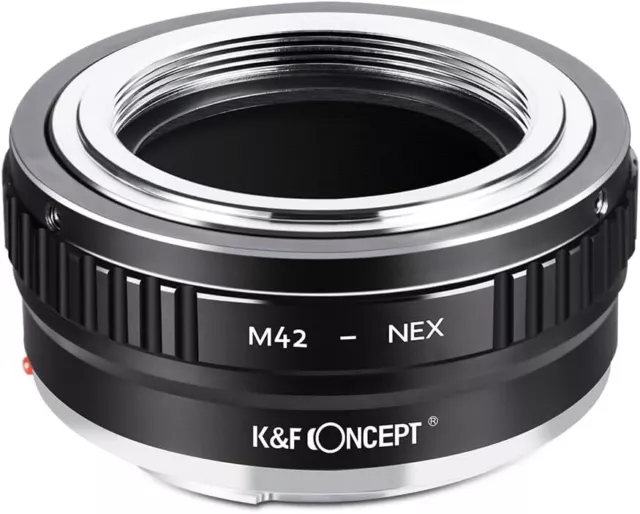 K&F M42-NEX II Objektivadapterfür Adapter Ring M42 für Sony NEX E-Mount Kamera