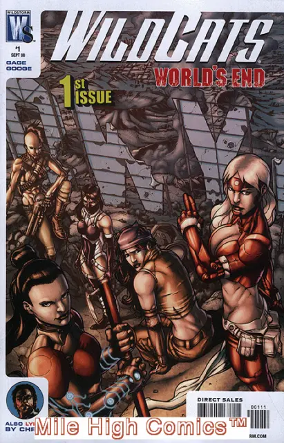 WILDC.A.T.S.  (2008 Series)  (DC/WILDSTORM) #1 VARIANT Near Mint Comics Book