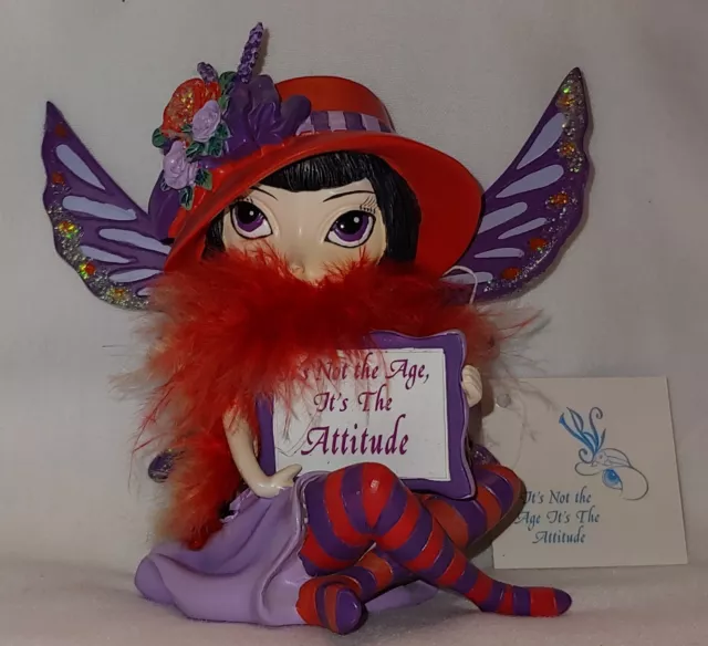It’s Not The Age!Fairy Figurine Fabulous Hatterific Jasmine Becket Griffith READ