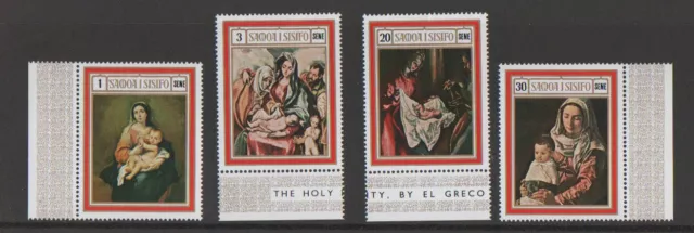 Samoa I Sisifo Christmas Stamps 1969