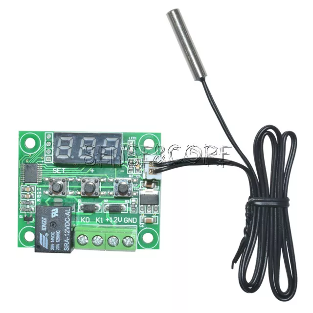 DC12V -50~110°C W1209 Digital LED Thermostat Temperature Control Switch Sensor