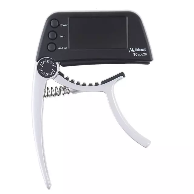High Sensitivity Accuracy 2 IN 1 Guitar Capo Tuner with LED Display Screen 2