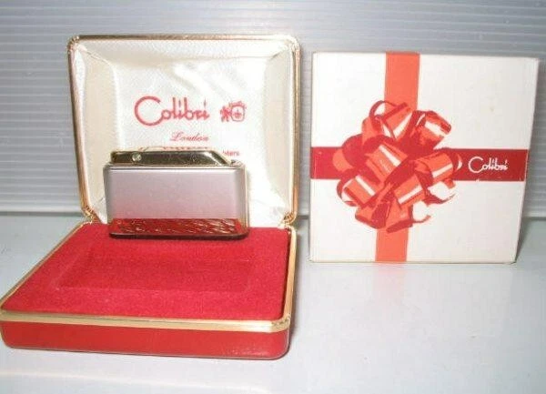 Colibri Mini Mitico Accendino Dorato Laccato Anni '70