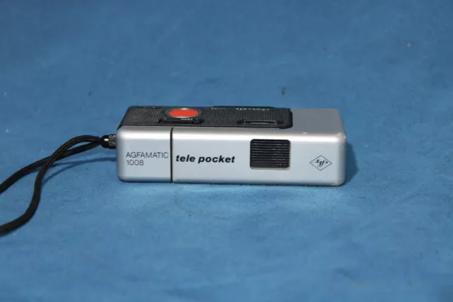 Fotocamera Compatta Vintage Agfamatic 1008 Tele Pocket Anni 70-80