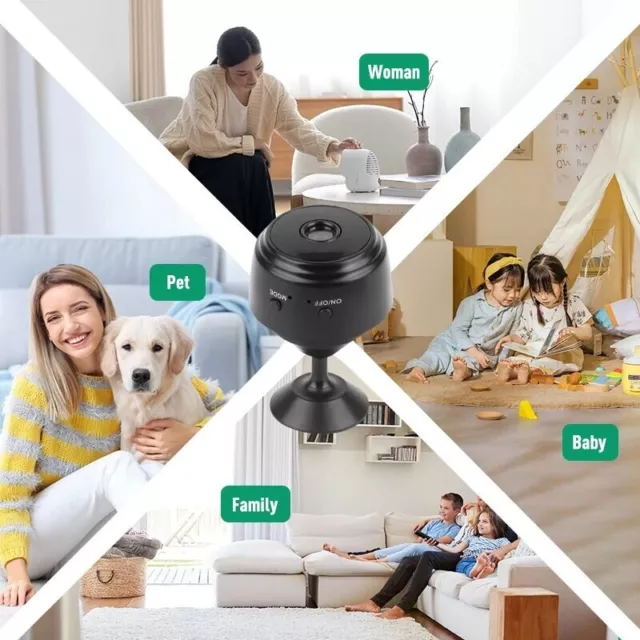 Smart WiFi Camera for Home Security  Wireless Video & Voice | Baby Monitor & Pet 3