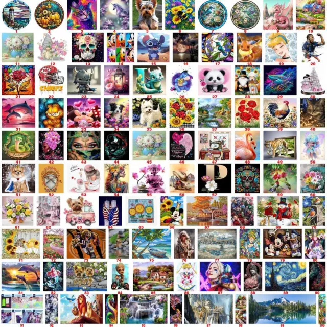 DIY 5D Full Drill Diamond Painting Cross Stitch Kit Art Picture Embroidery Mural