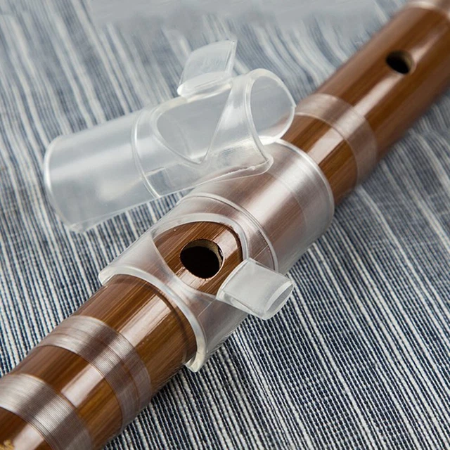 DURABLE PLASTIC BLOWER Mouthpiece for Effortless Bamboo Flute Practice