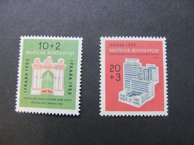 BRD Nr. 171-172, 1953, IFRABA, Postfrisch