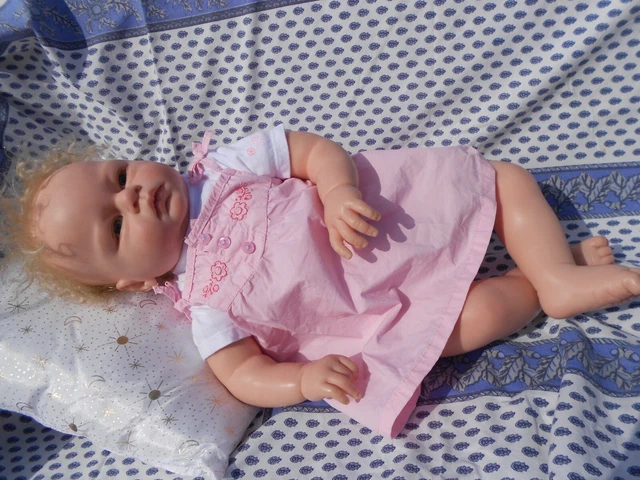 Lot De 16 Vêtements Pour Bébé Fille 3 Mois Ou Poupée Reborn/Baigneur 55cm - Occasion Très Bon état