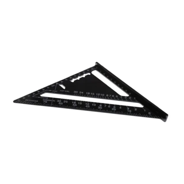 Regla de placa triangular de 7 pulgadas a escala triangular arquitecto