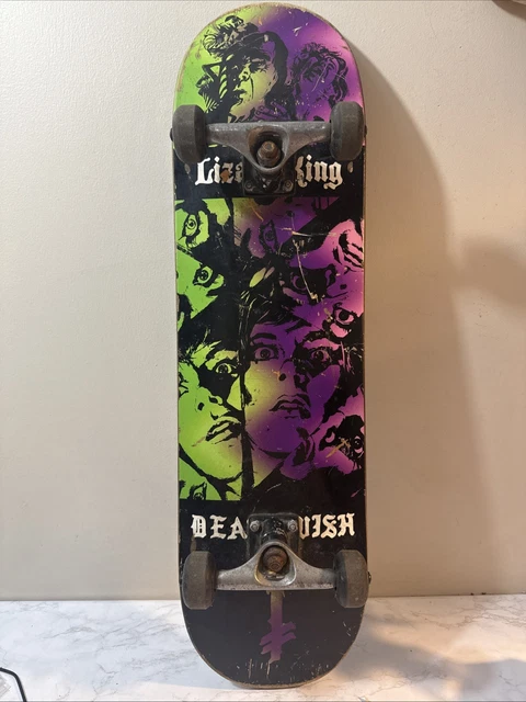 Planche De Skate THINK « Iguana Dracula » Lizard King 2008 | Deathwish - RARE Et Neuve