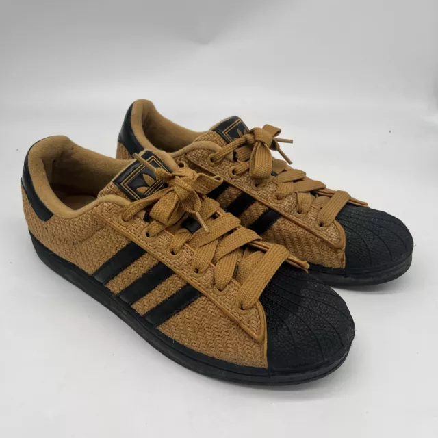 ADIDAS SUPERSTAR II 2.0 Rasta Hemp Black Green Shoes Sneaker Men s Size 8 91.74 PicClick UK