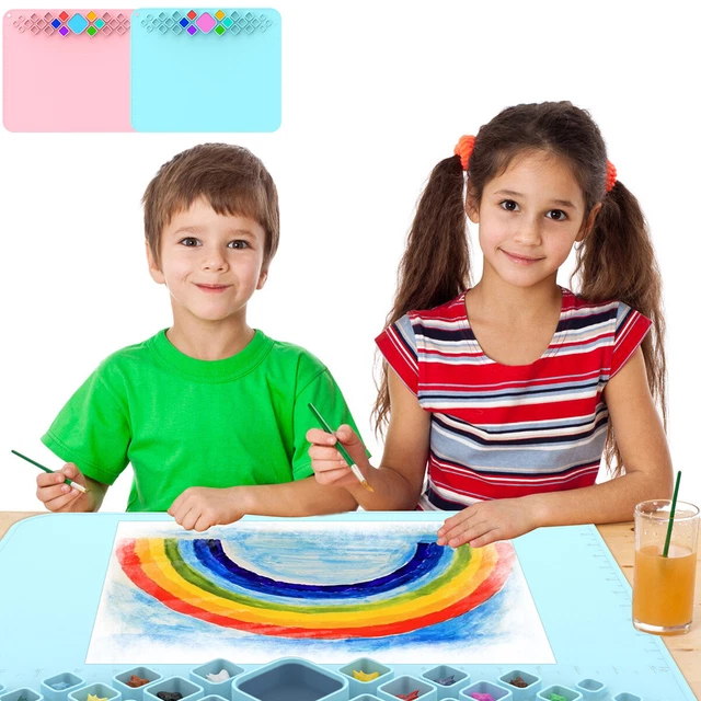 Silicone Craft Mat Silicone Painting Sheet with Palette Inch Scale daYgJ .T
