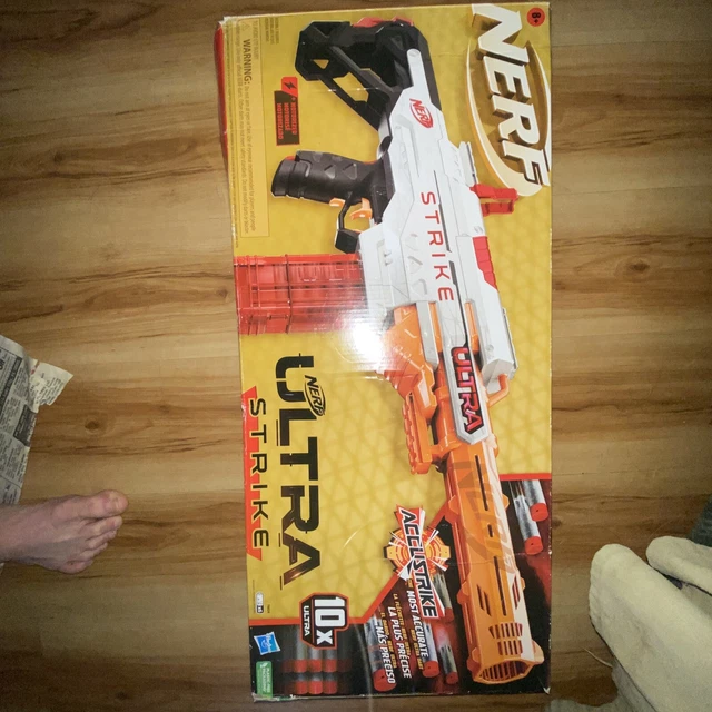 NERF F4929 ULTRA Speed Motorized Dart Gun Blaster Orange/Red/White