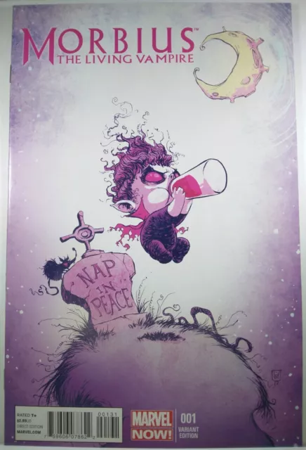 🩸 Morbius The Living Vampire #1 Nm Skottie Young Variant Baby Marvel Jared Leto