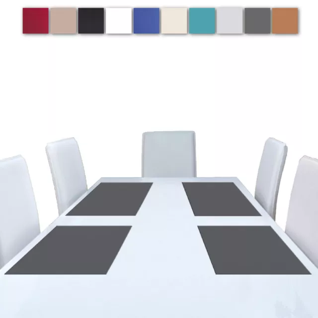 Tischset Platzsets Tischmatte Platzmatte Essensunterlage Untersetzer 30x45 cm