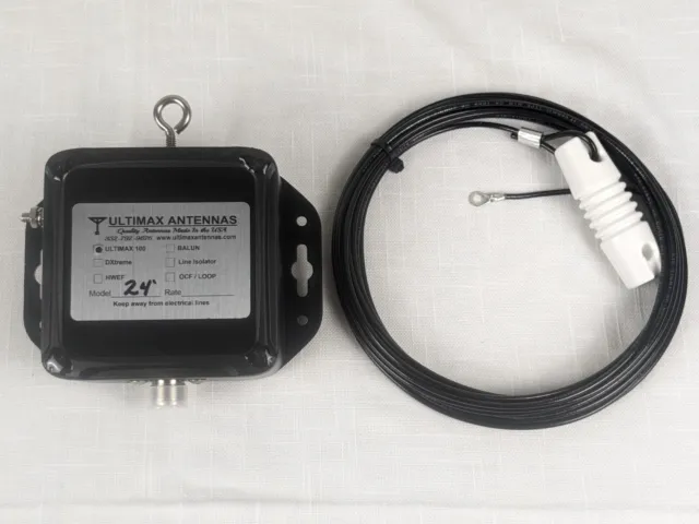 ULTIMAX 100 END FED ANTENNA 1.5 KW 3.0 TO 54 MHz