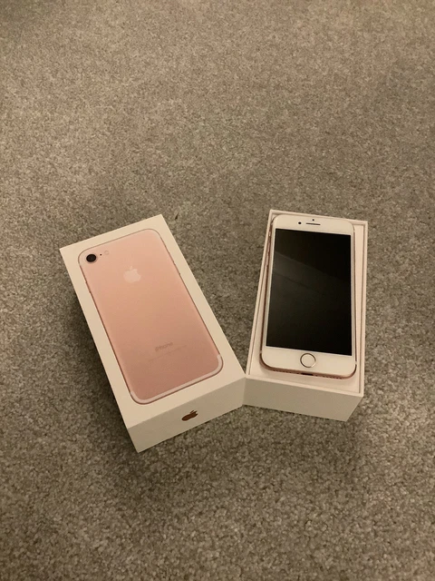 Iphone 7 on sale rose gold ee