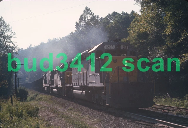 L&N Louisville & Nashville SD40-2 #1269 at ?? 1978 ORIGINAL Slide!