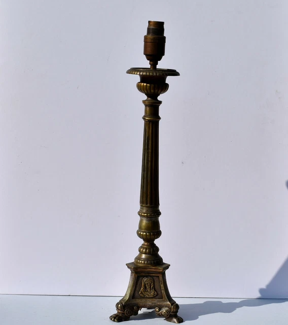Bougeoirs Vintage Inweder - Lot De 2 En Métal Doré 7,5cm - Pour Bougies Cônes 2,2cm - Décoration Table Ou Cheminée