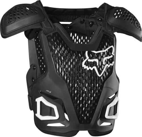 Fox Racing Youth R3 Motocross Chest Protector, Black One Size,