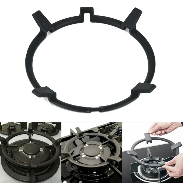 Universel Four Cuisinière Wok Poêle Support Stand Brûleur Bague Moyen Large 3
