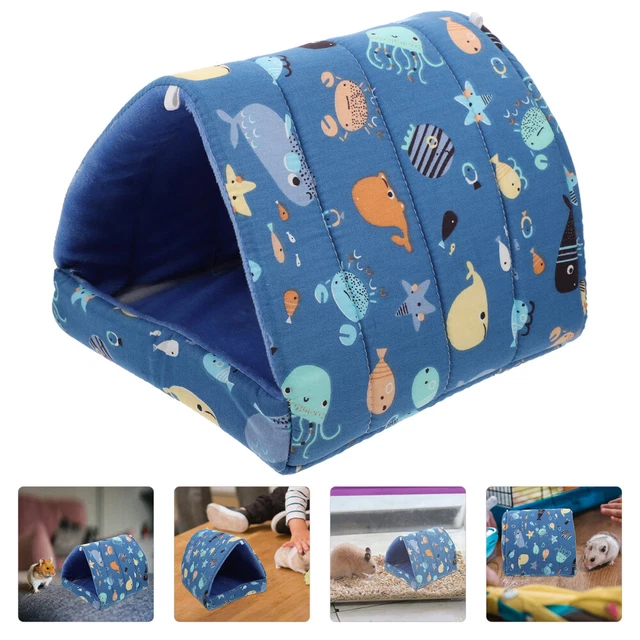 Adorable hamster lit hamster cachette chaude nid de lapin confortable nid de