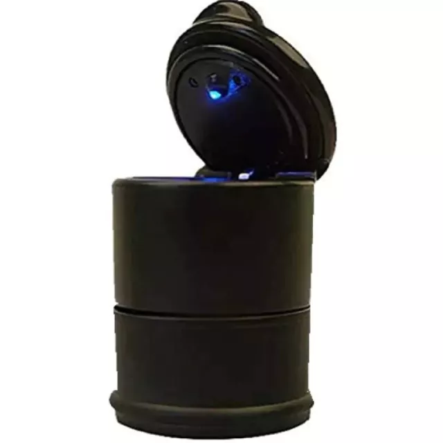 Portable LED Light Auto Car Ashtray Cigarette Smoke Truck Ash Cylinder Holder 3