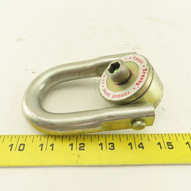Crosby F-57HE M20-1.75 Swivel Hoist Lifting Flip Ring 1050Kg  WLL 5" Long