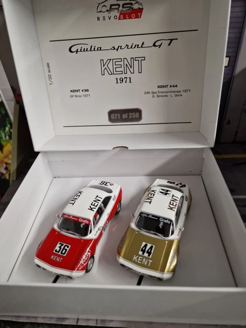 Revoslot ALFA ROMEO Guilia Sprint GTA n°25 USA 1970 - Circuits de Legende